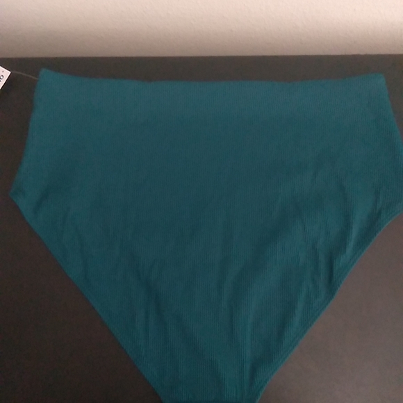 Old Navy Women’s Size 2XL Swimsuit Bikini Bottoms French Terry Green - Picture 5 of 6